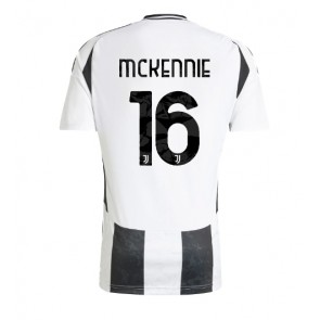 Juventus Weston McKennie #16 Domácí Dres 2024-25 Krátký Rukáv